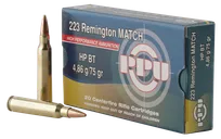 PPU Match .223 Rem 75 Grain 20-Rounds HPBT - Prvi Partizan