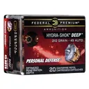 Federal Premium Personal Defense .45 ACP 210 Grain 20-Rounds Hydra-Shok Deep - Federal Premium