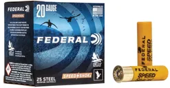 Federal Speed Shok Steel 20 Gauge #3 Shot 25-Rounds 3 - Federal Premium