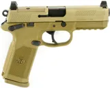 FN FNX Tactical Flat Dark Earth .45 ACP 4.5 Barrel 10-Rounds Night Sights - FN