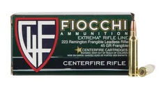 Fiocchi Blue Guardian .223 Rem 45 Grain 50-Rounds LFF - Fiocchi