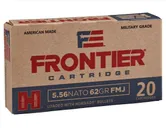 Frontier Brass 5.56NATO 62-Grain 20-Rounds FMJ - Hornady