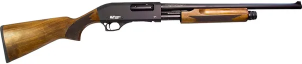 G-Force GF3P Turkish Walnut/Black 12 GA 20 Barrel 3-Chamber 4-Rounds - GForce Arms