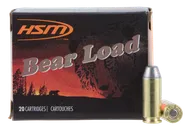 HSM/Hunting Shack Bear Load Brass 10mm 200-Grain 20-Rounds RNFP - HSM Ammo
