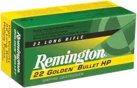Remington Golden Bullet Brass Bulk .22 LR 36-Grain 225-Rounds PHP - Remington