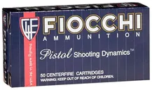 Fiocchi Training Dynamics Brass .38 SPL 148-Grain 50-Rounds LDWC - Fiocchi