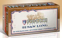 Fiocchi Cowboy Action Brass .38 SW 145-Grain 50-Rounds LRN - Fiocchi