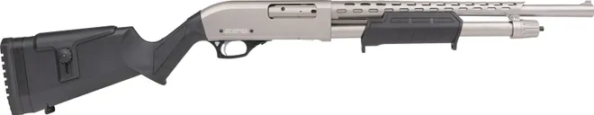 Rock Island Armory All Gen Nickel Plated 12 GA 18.5 Barrel 3 Chamber 5-Rounds - Rock Island Armory