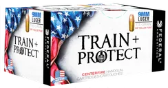 Federal Train + Protect Brass 9mm 115-Grain 50-Rounds VHP - Federal Premium