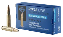 PPU Centerfire Rifle Brass .308 Win 150-Grain 20-Rounds SP - Prvi Partizan