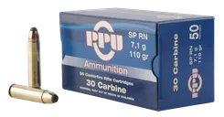 PPU Standard Rifle .30 Carbine 110 Grain 50-Rounds SP - Prvi Partizan