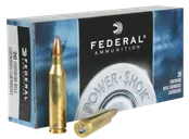 Federal Power-Shok Brass .243 Win 80-Grain 20-Rounds SP - Federal Premium