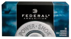 Federal Power-Shok Brass .30-06 Springfield 180-Grain 20-Rounds JSP - Federal Premium