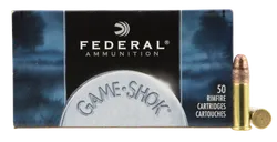 Federal Game-Shok Brass .22 Mag 50-Grain 50-Rounds JHP - Federal Premium