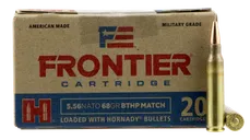 Frontier Cartridge Centerfire Rifle Brass 5.56 NATO 68-Grain 20-Rounds BTHPM - Frontier Cartridge