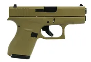 Glock 42 Flat Dark Earth .380 ACP 3.2 Barrel 6-Rounds USA Made - Glock