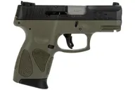 Taurus G2C Pistol Black/OD Green 9mm 3.25 Barrel 12-Rounds Manual Safety - Taurus