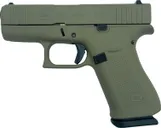 Glock 43X Flat Dark Earth 9mm 3.4 Barrel 10-Rounds GrabAGun Exclusive - Glock
