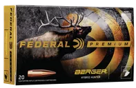 Federal Premium Nickel Plated Brass .270 Win 140 Grain 20-Rounds BHH - Federal Premium
