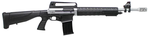 Iver Johnson Stryker Nickel 12 GA 20 Barrel 3 Chamber 5-Rounds - Iver Johnson Arms
