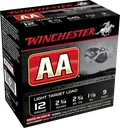 Winchester AA Light Target Load 12 GA #9-Shot 25-Rounds 2.75 - Winchester
