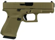 Glock 19 Gen 5 MOS Flat Dark Earth 9mm 4.02 Barrel 15-Rounds 3 Mags - Glock