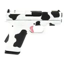 Glock 43X M.O.S Cow Print Black / White 9mm 3.4 Barrel 10-Rounds - Glock