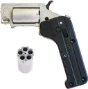Standard Manufacturing Switch Gun Combo Stainless .22 LR / .22 Mag 5-Rounds - Standard Manufacturing