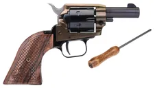 Heritage Barkeep .22 LR 2 Barrel 6-Rounds Custom Scroll Wood Grip - Heritage Manufacturing