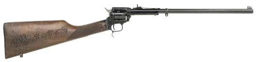 Heritage Rough Rider Rancher Walnut .22 LR 16 Barrel 6-Rounds Engraved Stock - Heritage Manufacturing