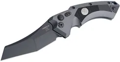 Sig Sauer EX-A05 Gray Automatic Knife - 3.5 Black Plain Wharncliffe Blade - Sig Sauer