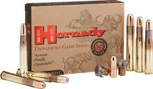 Hornady Dangerous Game Brass 375 H&H 300 Grain 20-Rounds DGX Bonded - Hornady