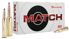 Hornady Match Brass .338 Lapua 285 Gr 20-Rounds Extremely Low Drag-Match - Hornady