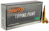 HSM Tipping Point Brass .243 Win 95-Grain 20-Rounds Hornady SST - HSM Ammo