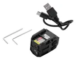 iProtec MYCRO Rail Mount Light 300 Lumens w/ Laser for Picatinny Rail - iProtec
