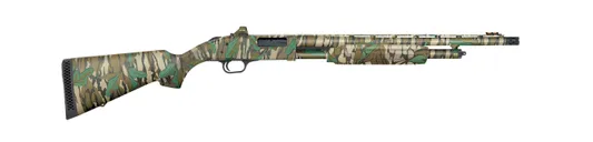 Mossberg 500 Turkey Mossy Oak Greenleaf 20 GA 22 Barrel 5-Rounds w/ Holosun HS407K - Mossberg