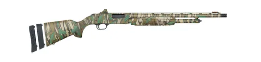 Mossberg 500 Super Bantam Mossy Oak Greenleaf 20 GA 22 Barrel 5-Rounds w/ Holosun HS407K - Mossberg