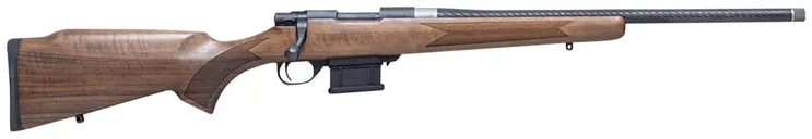 Howa M1500 Mini Hunter Walnut 6mm ARC 20 Carbon Fiber Barrel 5-Rounds - Howa