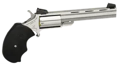 North American Arms Mini-Master Stainless .22 LR 4 Barrel 5-Rounds - North American Arms