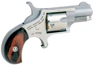 North American Arms Mini-Revolver Stainless .22 Short 1.125 Barrel 5-Rounds Lanyard Ring - North American Arms