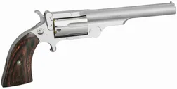 North American Arms Ranger II Stainless .22 Mag 4 Barrel 5-Rounds Rosewood Grips - North American Arms
