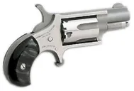 North American Arms Mini-Revolver Stainless .22 LR 1.125 Barrel 5-Rounds Black Pearl Grips - North American Arms