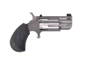 North American Arms Pug Mini-Revolver Stainless .22 LR / .22 Mag 1 Barrel 5-Rounds - North American Arms