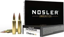 Nosler Match Grade RDF Brass .22 Nosler 85-Grain 20-Rounds RDFHPBT - Nosler