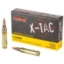 PMC Ammunition X-Tac Brass 5.56 NATO 55-Grain 20-Rounds FMJBT - PMC Ammo