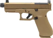 Glock 19XV MOS Coyote Brown 9mm 4.52 Threaded Barrel 19-Rounds - Glock