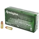 Advanced Armament Corp Subsonic Brass 9mm 147-Grain 50-Rounds FNEB - Remington