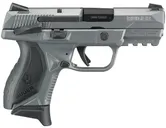 Ruger American Compact Gray 9mm 3.55 Barrel 17-Rounds Novak LoMount Carry Sights - Ruger