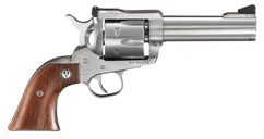 Ruger Blackhawk Stainless .357 Mag 4.63 Barrel 6-Rounds Hardwood Grip - Ruger