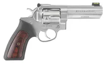 Ruger GP100 Stainless .357 Mag 4.2 Barrel 6-Rounds Fiber Optic Sight - Ruger